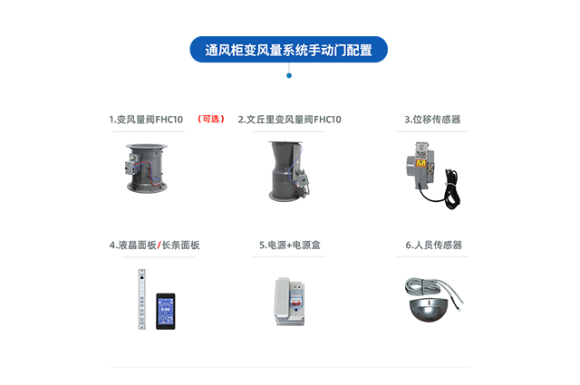 通風(fēng)柜VAV變風(fēng)量系統(tǒng)（手動(dòng)門）